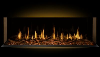 Modern Flames: Orion 100" Multi-Sided Fireplace—primary view