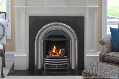 Valor: Portrait Fireplace—primary view