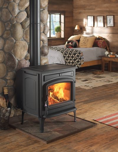 Jotul: F 55 V2 - Matte Black—primary view