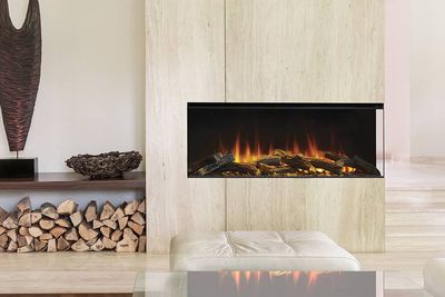 British Fires: New Forest 48-inch Electric Fireplace Engine—primary view