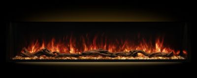 Modern Flames: 96" Landscape Pro Multi-Sided Built-In Fireplace—primary view
