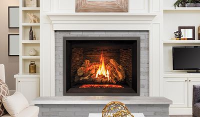Enviro: G50 - Log Burner with Light Kit—primary view