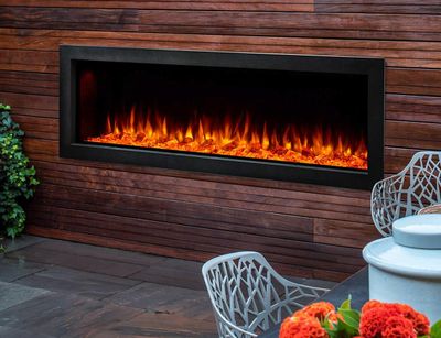 Simplifire: Forum 55 Outdoor Fireplace—primary view