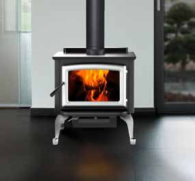 Pacific Energy: Vista LE2 Wood Stove - Legs—primary view