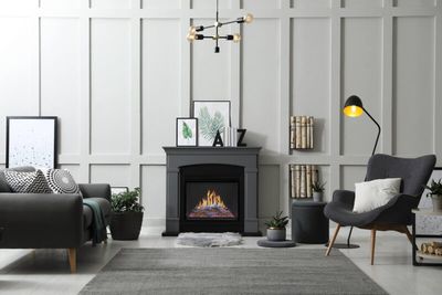 Modern Flames: Orion 36" Traditional Electric Fireplace Insert (Large Surround)—primary view