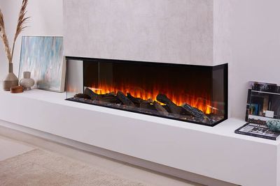 British Fires: New Forest 63-inch Electric Fireplace Engine—primary view
