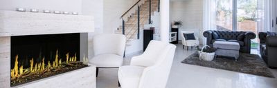 Modern Flames: Orion 52" Multi-Sided Fireplace—primary view