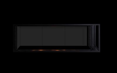 Valor: LX2 Three-Sided Fireplace—primary view