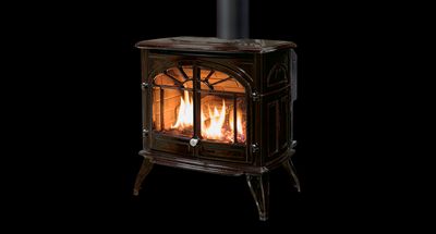 Enviro: Westport Cast Iron Freestanding (Standing Pilot) - Antique Chestnut—primary view