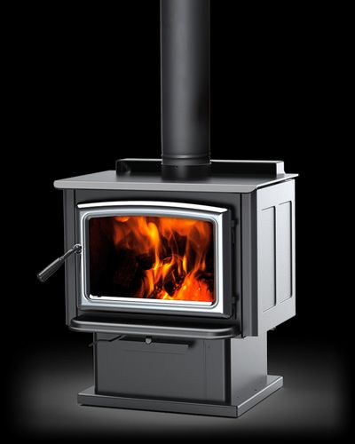 Pacific Energy: Vista LE2 Wood Stove - Pedestal—primary view