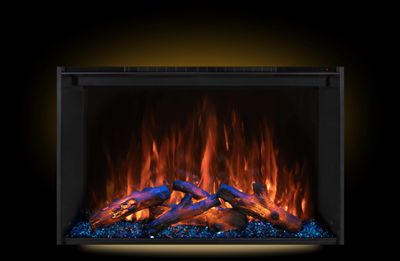 Modern Flames: Redstone 26" Traditional Electric Fireplace Insert (Large Surround)—primary view