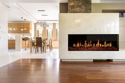 Modern Flames: Orion 60" Multi-Sided Fireplace—primary view